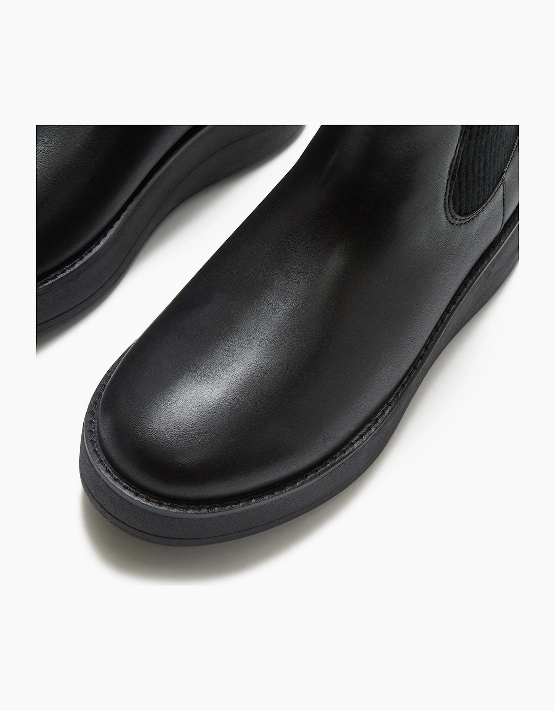 Fitflop Gen-FF Roam Knit Leather Women's Black Boots