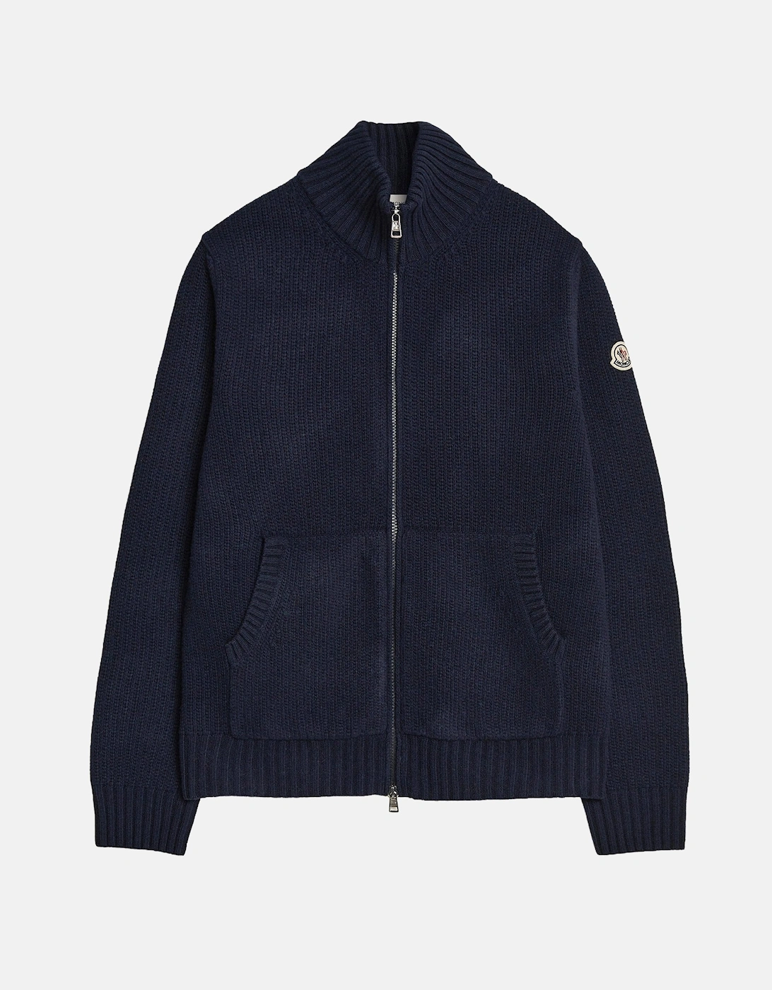 Zip Cardigan Navy