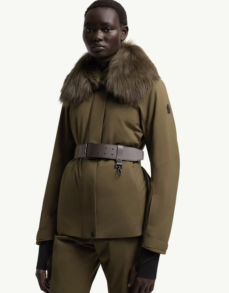 Womens Vizelles Jacket Khaki Green