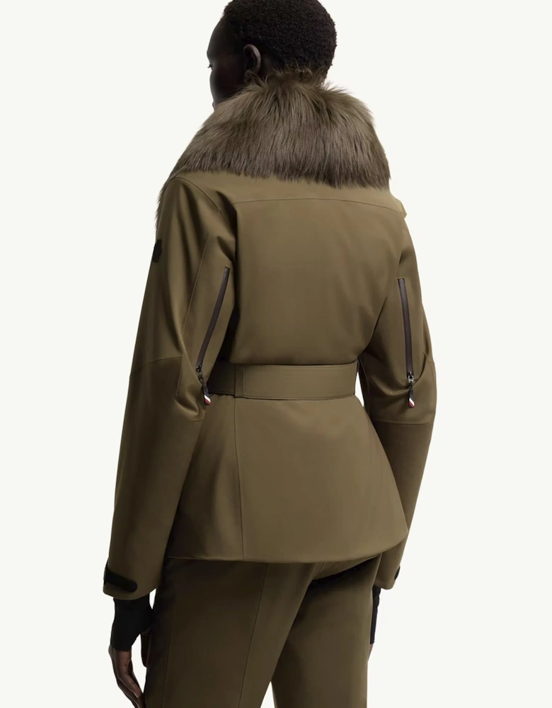 Womens Vizelles Jacket Khaki Green