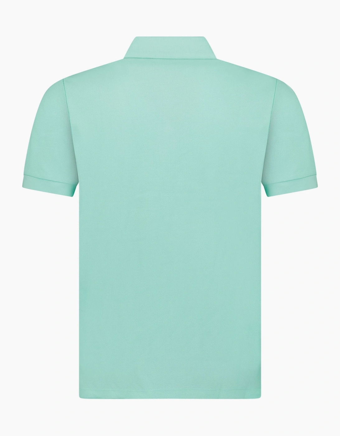 Burberry 'Hartford' Check Placket Polo Summer Mint