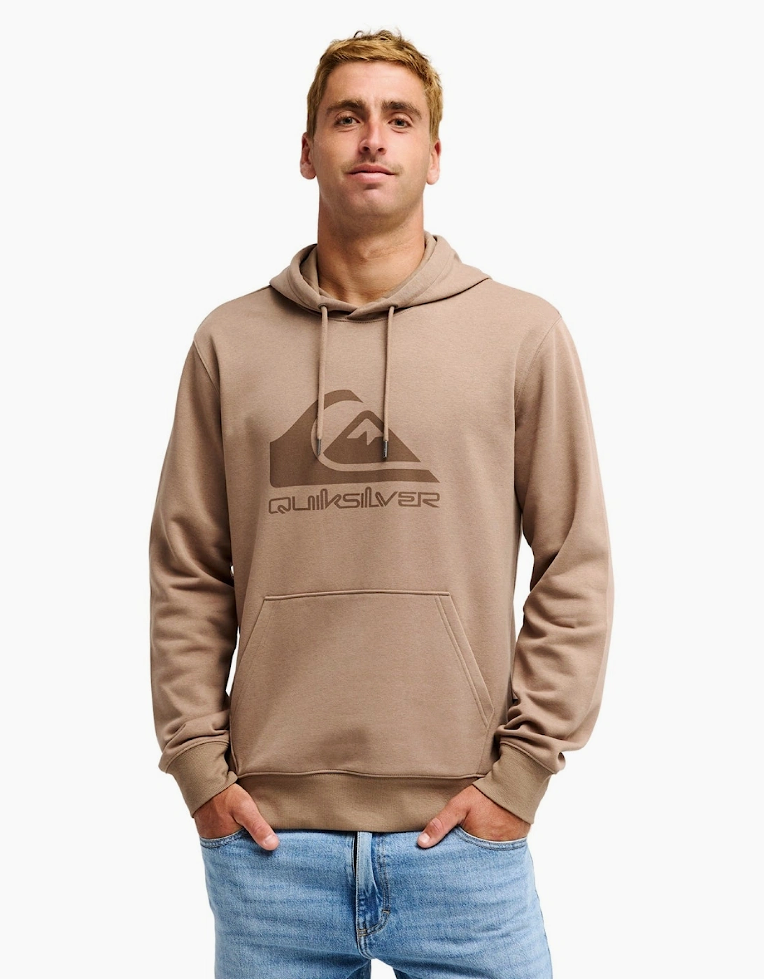 Quiksilver Mens Comp Logo Hoodie