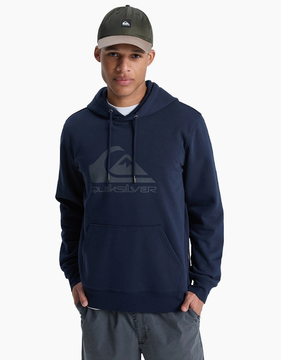 Quiksilver Mens Comp Logo Hoodie
