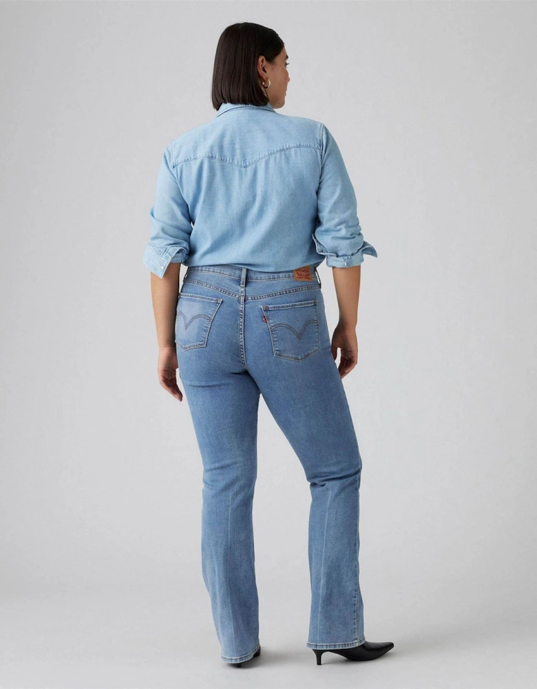 Classic Slim Fit High Rise Bootcut Jeans