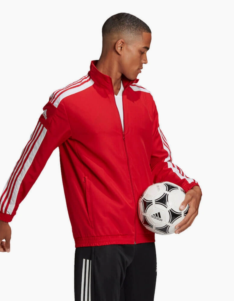 Adidas Men's Squadra 21  Presentation Jacket Red