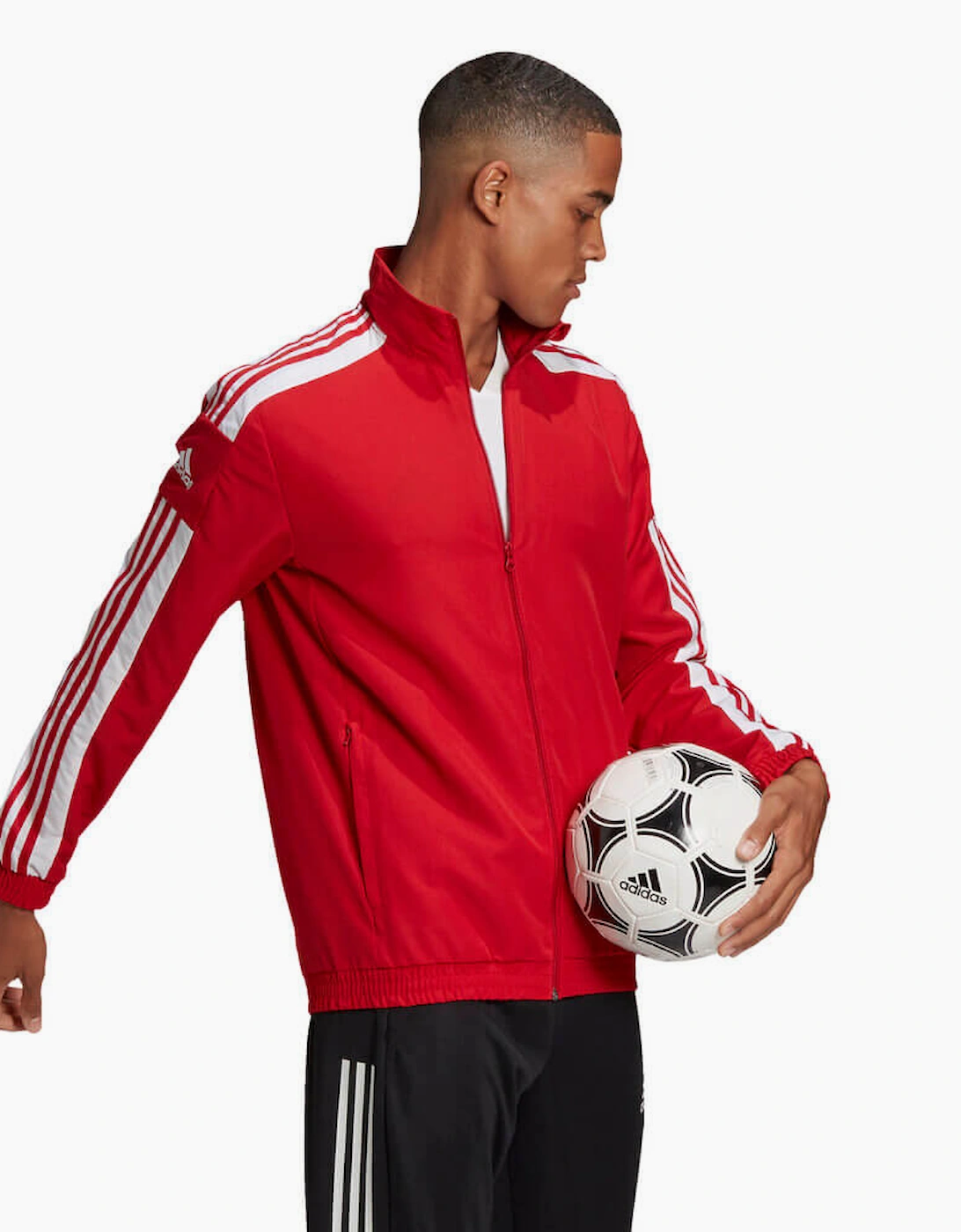 Adidas Men's Squadra 21  Presentation Jacket Red