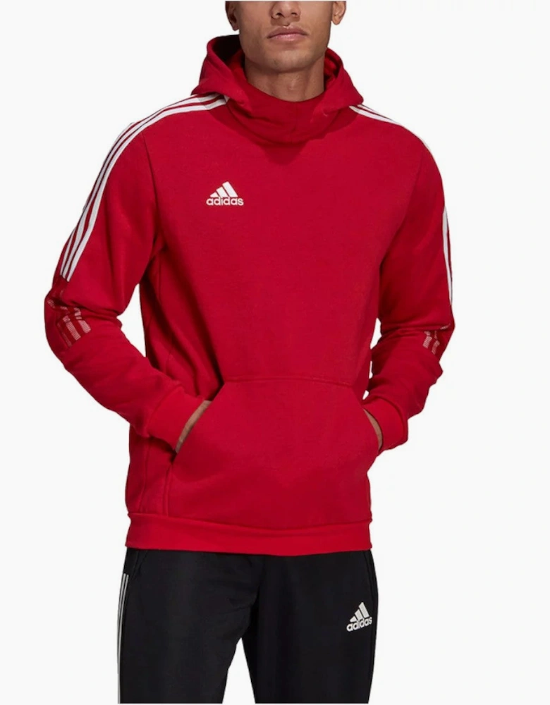 Adidas Tiro 21 Men's Hoodie Red