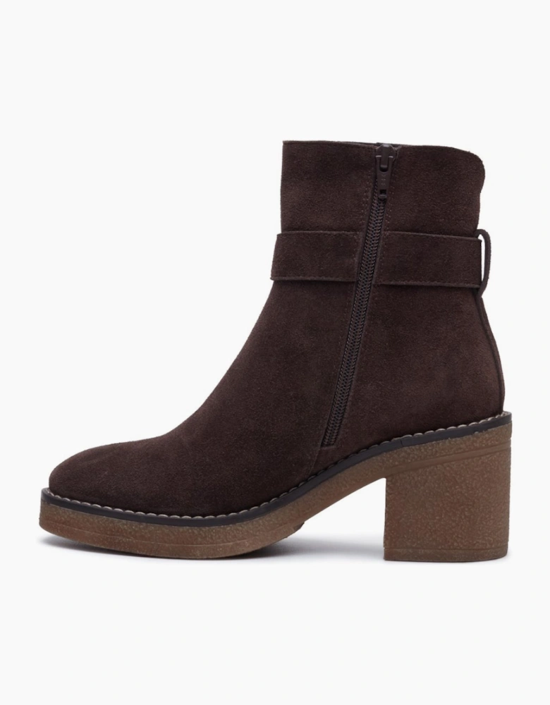 Fearne Buckle Womens Ankle Boots