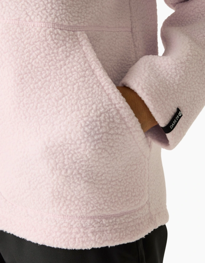 Dare 2B Womens/Ladies Firn Borg Hooded Fleece
