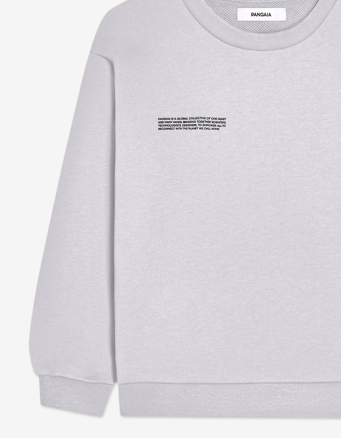 PANGAIA Kids Midweight Sweatshirt in Grey