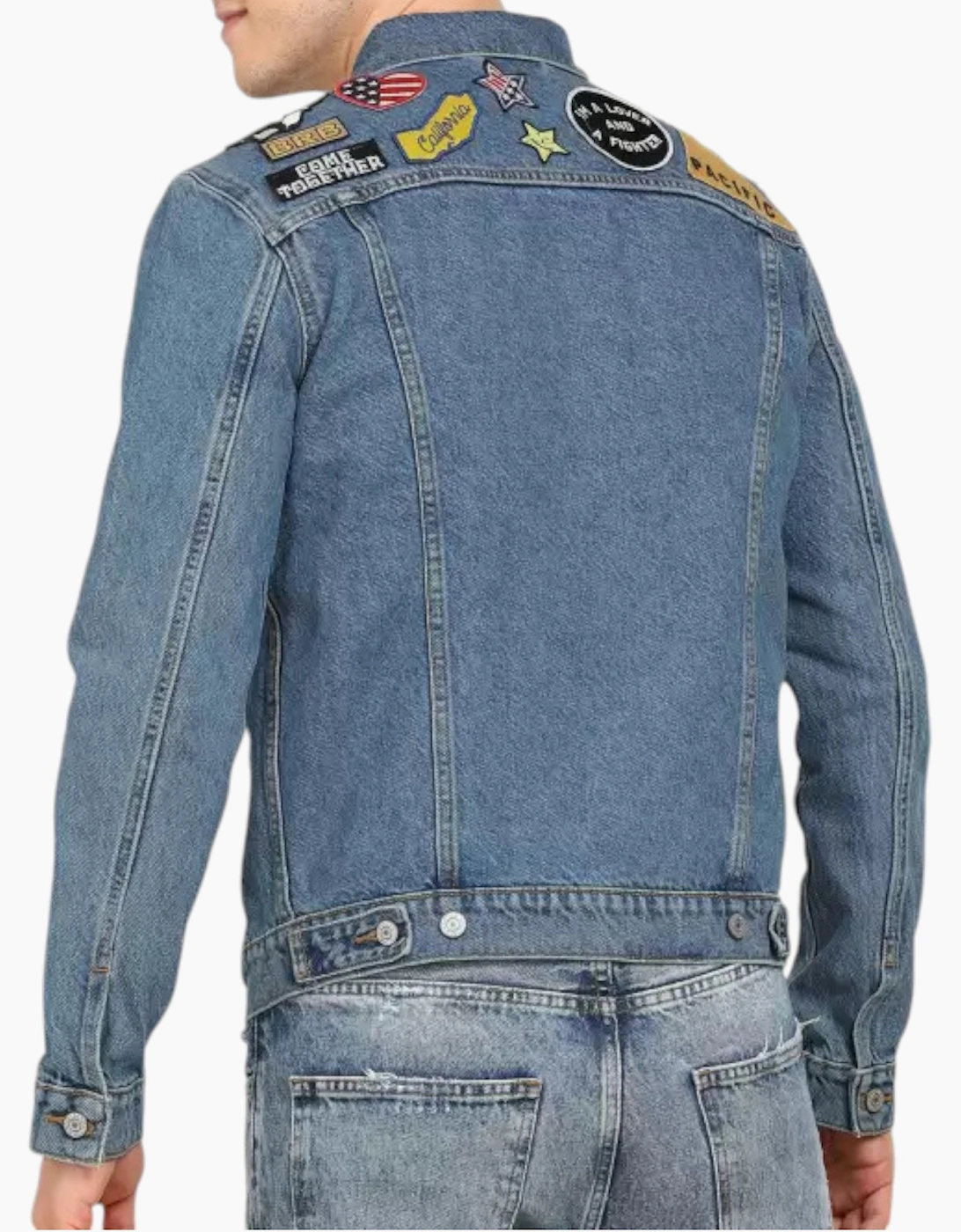 LEVIS S5749 Mens Denim Jacket Cotton Casual Trucker