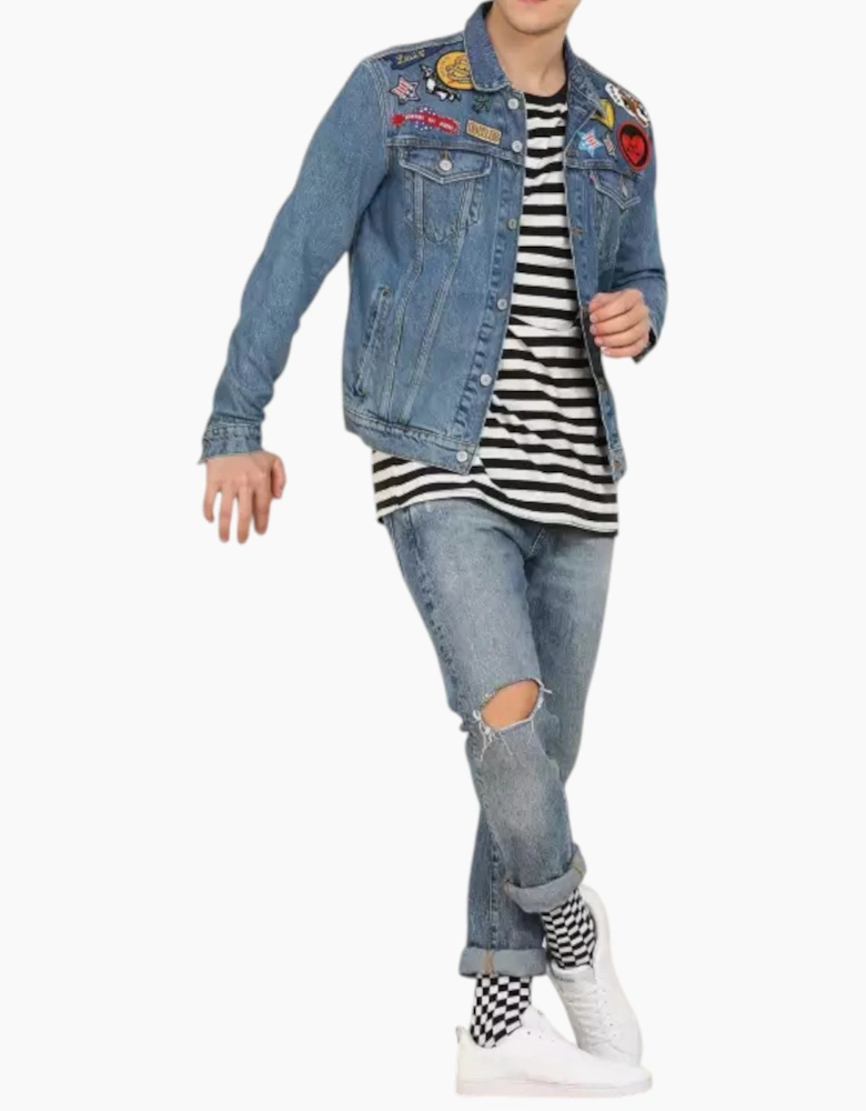 LEVIS S5749 Mens Denim Jacket Cotton Casual Trucker