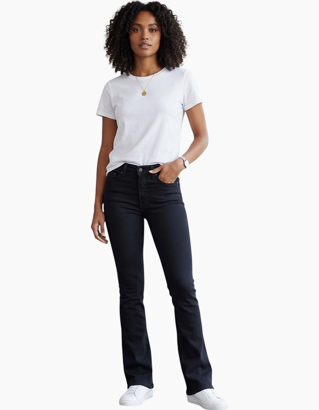 LEVIS Womens Denim Jeans Demi Casual Bottom