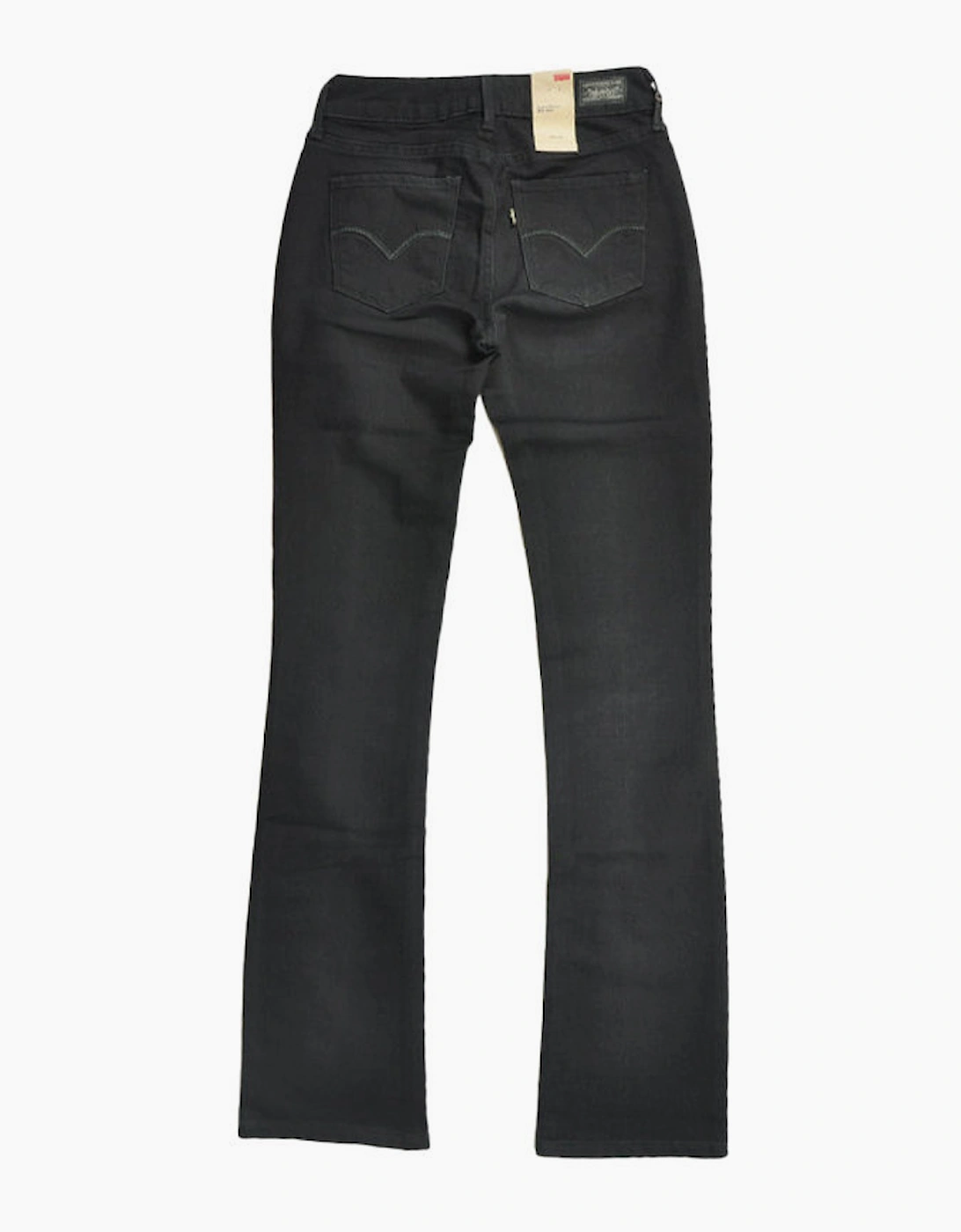 LEVIS Womens Denim Jeans Super Siknny Mini Boot Bottom