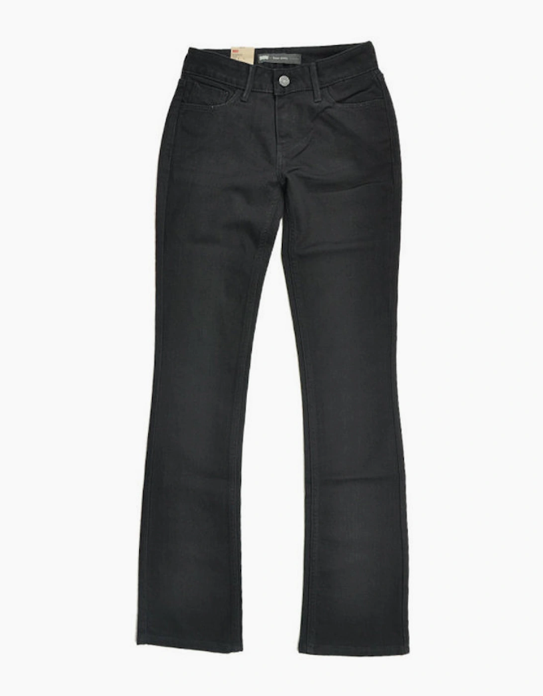 LEVIS Womens Denim Jeans Super Siknny Mini Boot Bottom