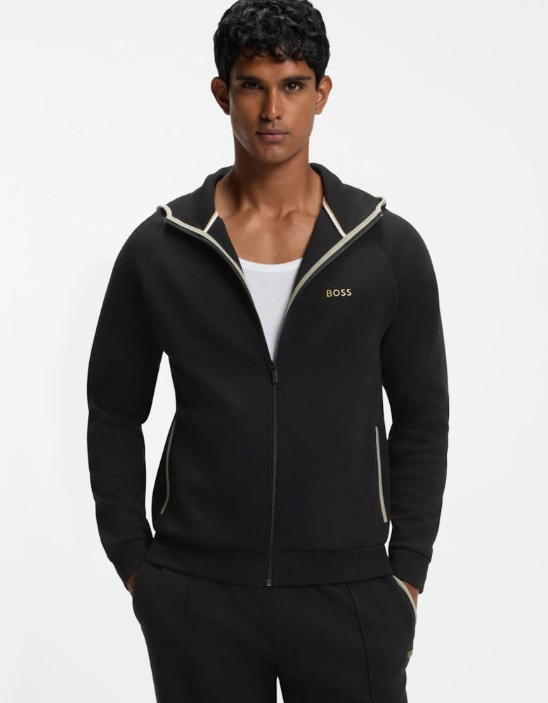 BOSS Black Sense Hooded Jacket 002 Black