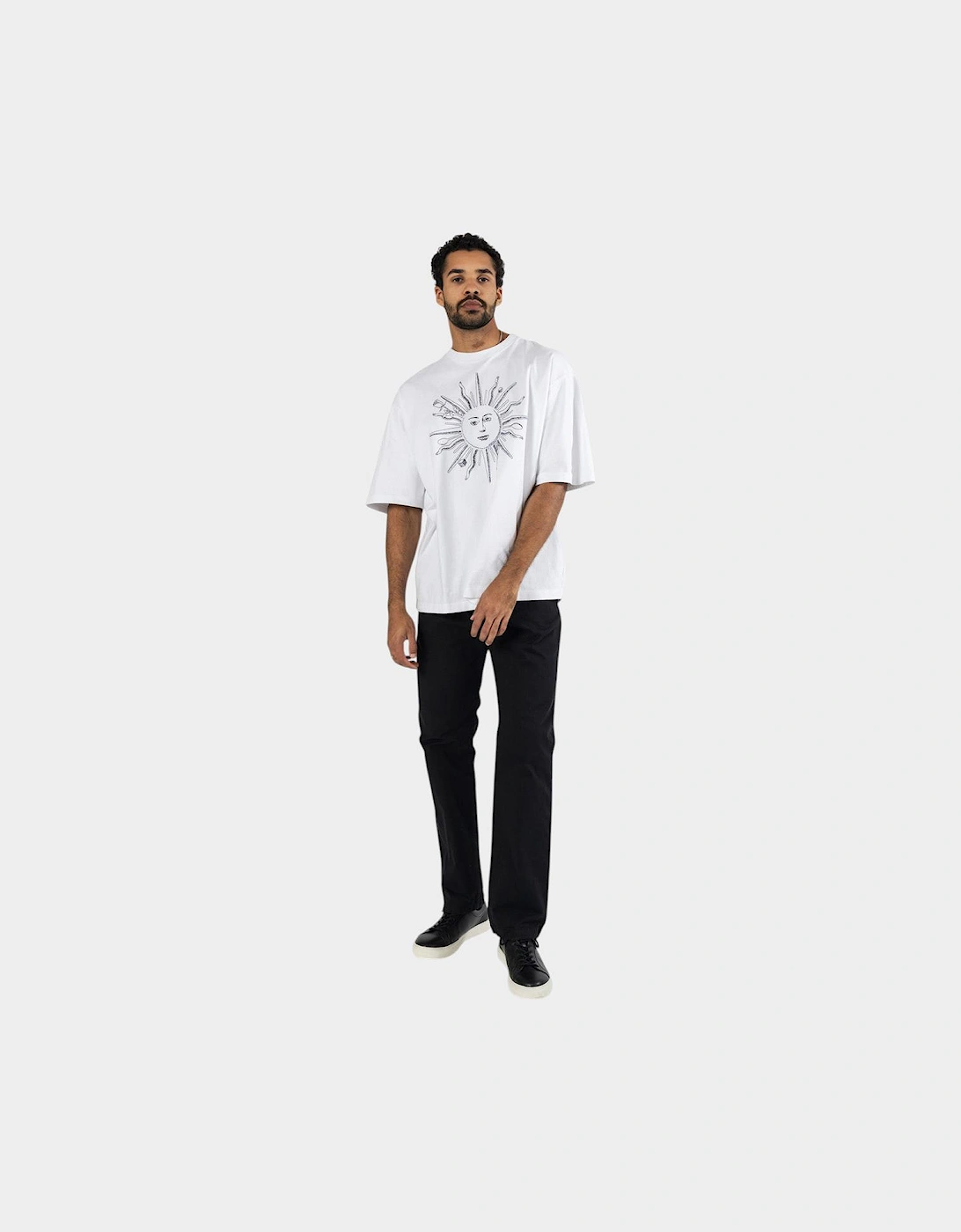 Le T Shirt Soleil Royal Sun White