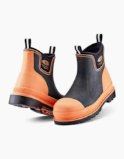 Black/Orange