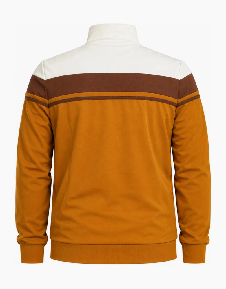 Sergio Tacchini Damarindo Track Top Jacket Gardenia/Potting Soil/Golden Brown