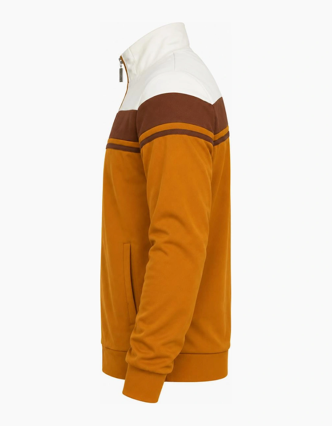 Sergio Tacchini Damarindo Track Top Jacket Gardenia/Potting Soil/Golden Brown