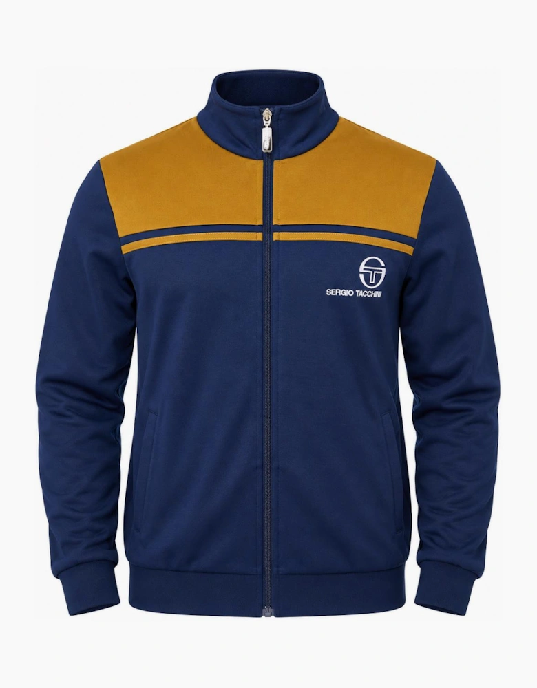 Sergio Tacchini New Young Line Track Top Jacket Maritime Blue/Golden Brown