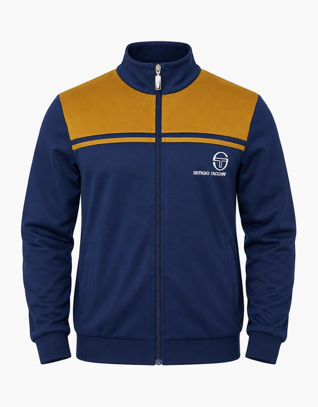 Sergio Tacchini New Young Line Track Top Jacket Maritime Blue/Golden Brown