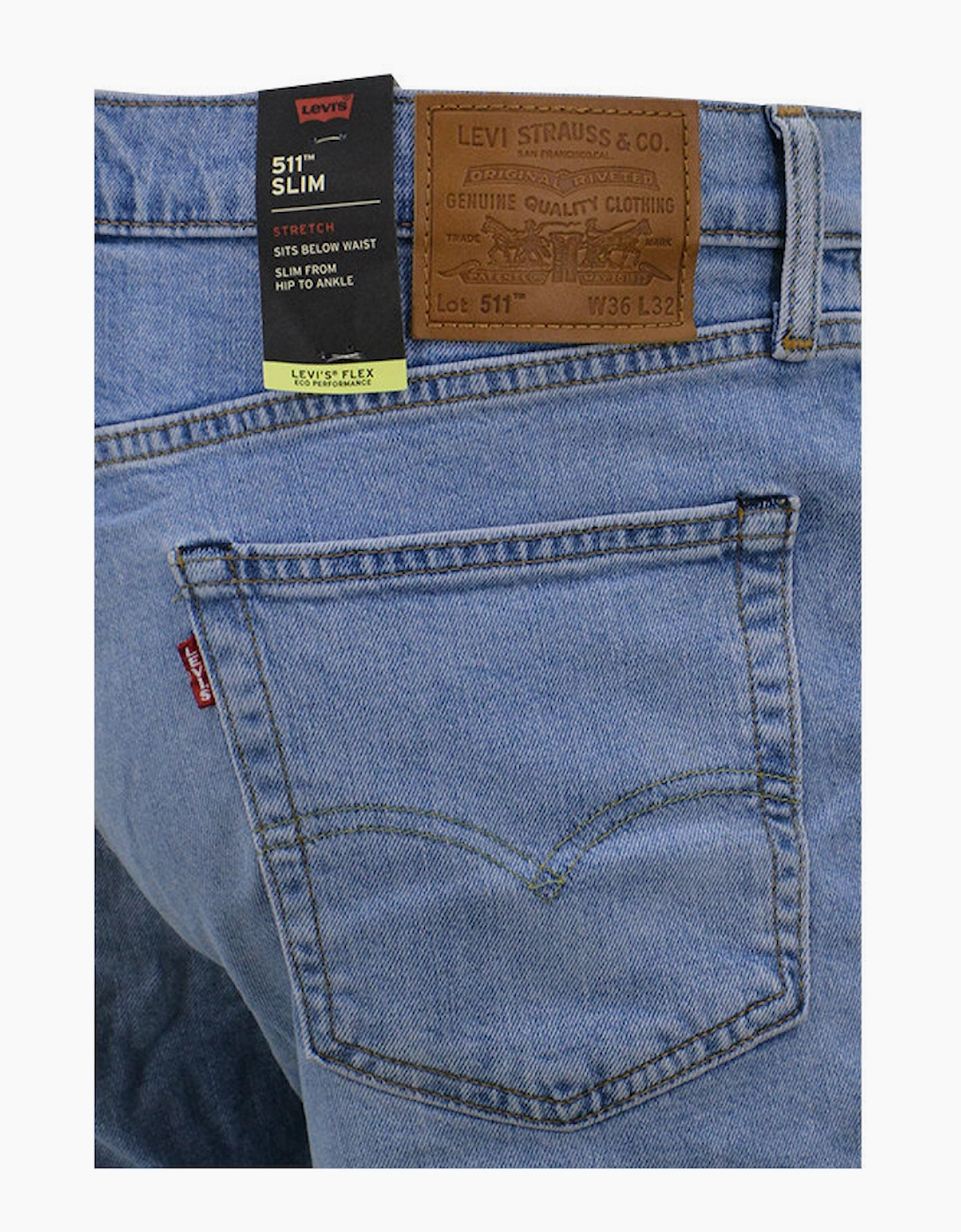LEVIS 511 Mens Denim Jeans Slim Fit Cotton Pants