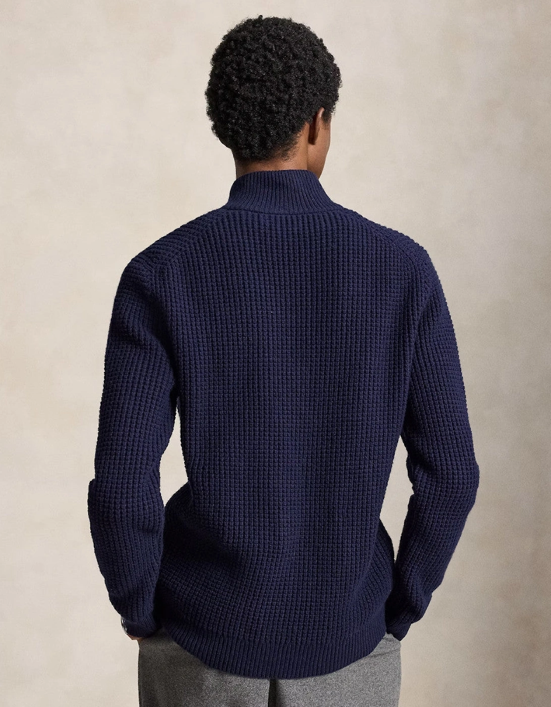 Polo Ralph Lauren Half Zip Sweater 001 Hunter Navy