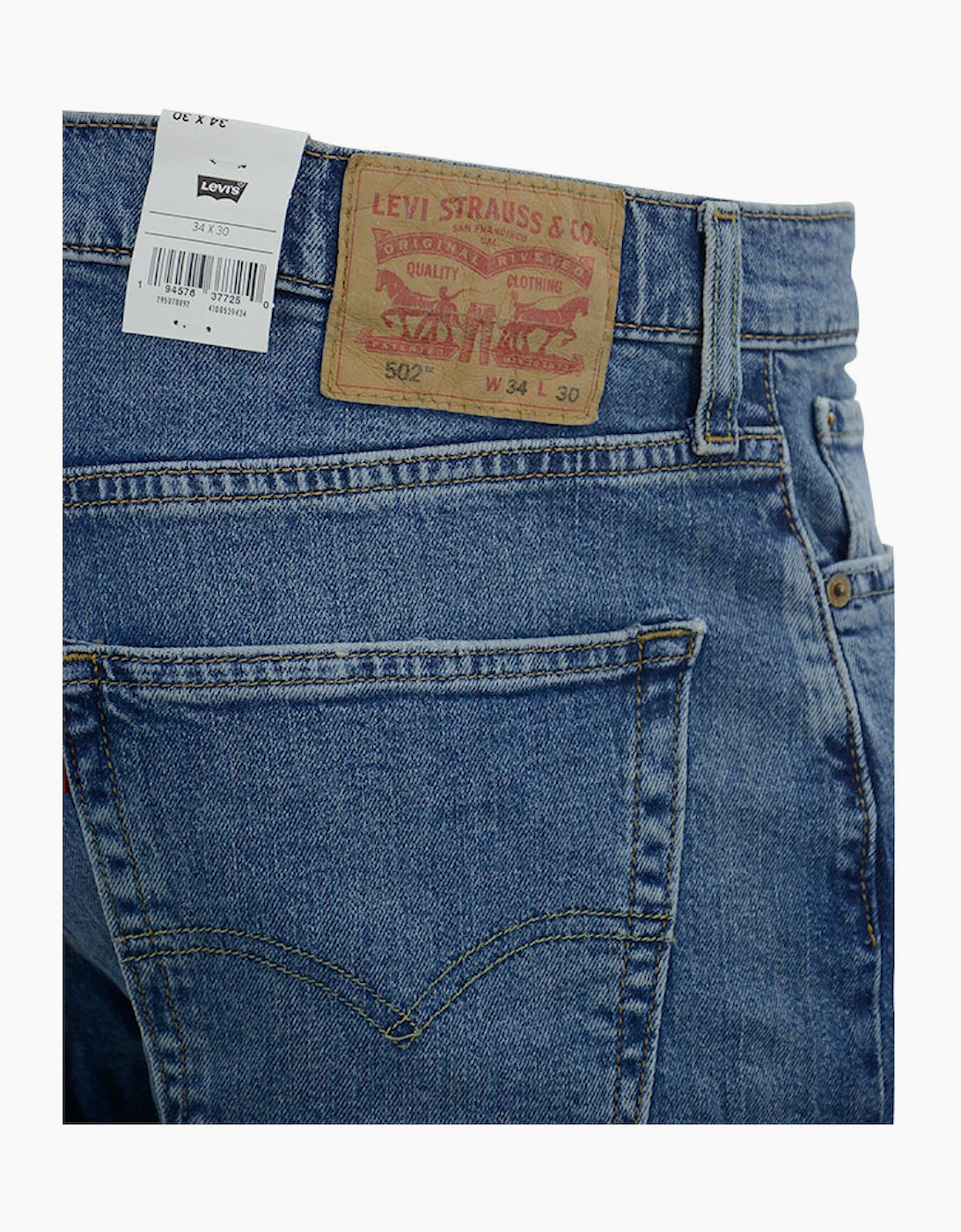 LEVIS 502 Mens Jeans Original Stretch Cotton Pant