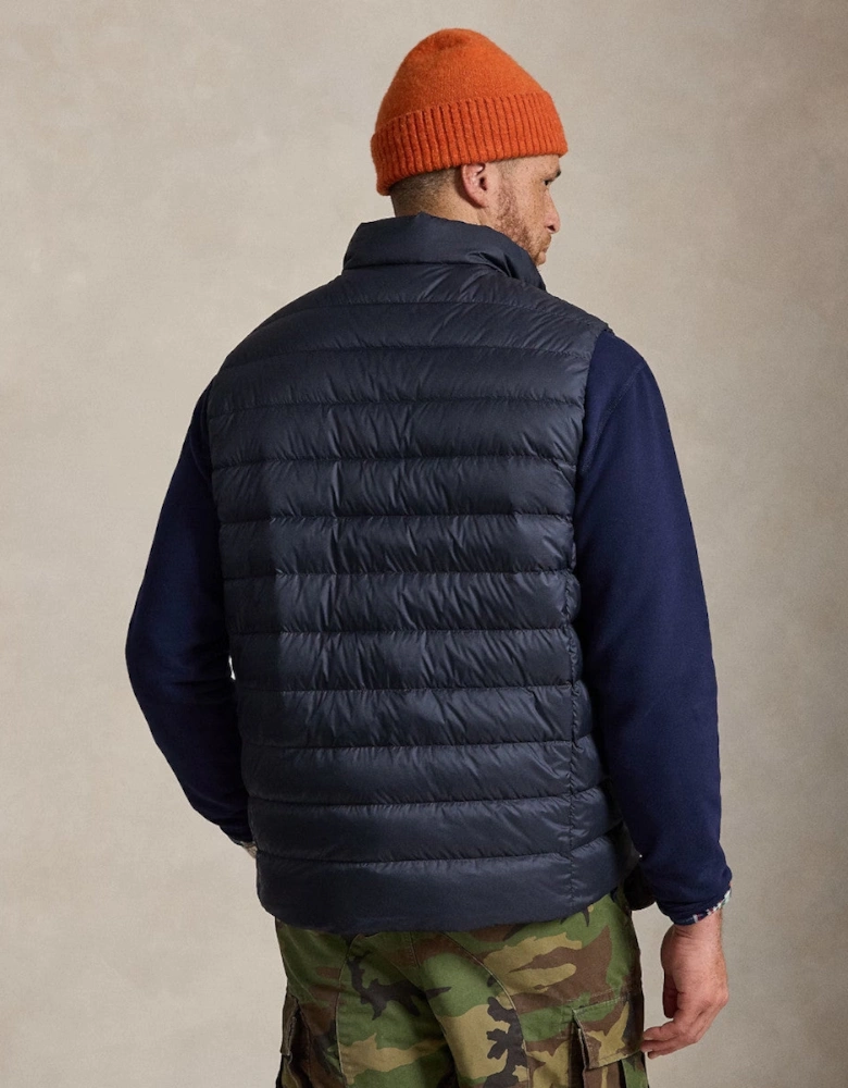 Polo Ralph Lauren Woven Puffer Gilet 002 Collection Navy