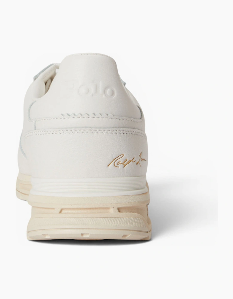 Polo Ralph Lauren Varick Signature Trainers 001 Deckwash White