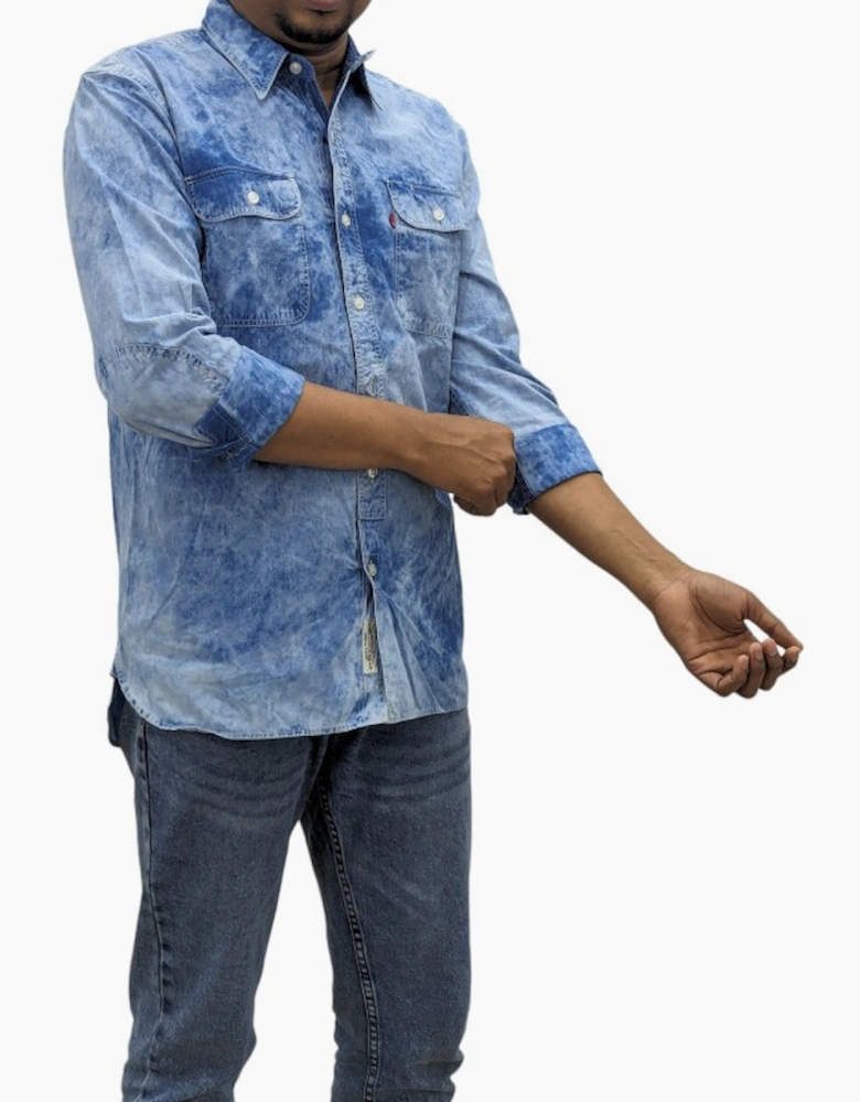 LEVI'S Mens Jackson Worker Shirt Western Top
