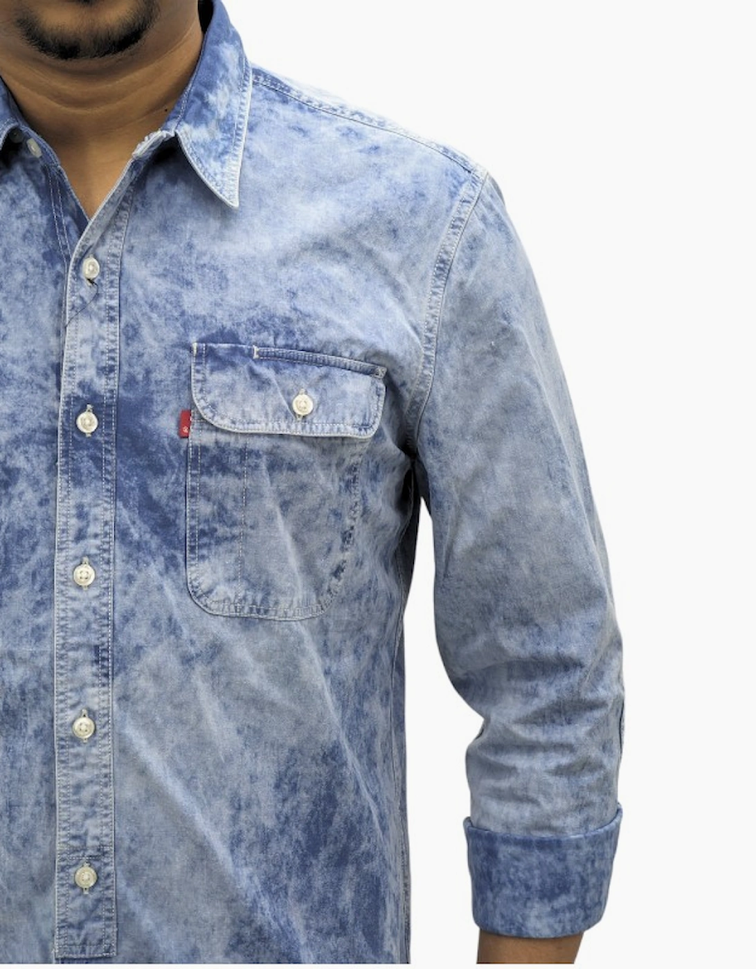 LEVI'S Mens Jackson Worker Shirt Western Top