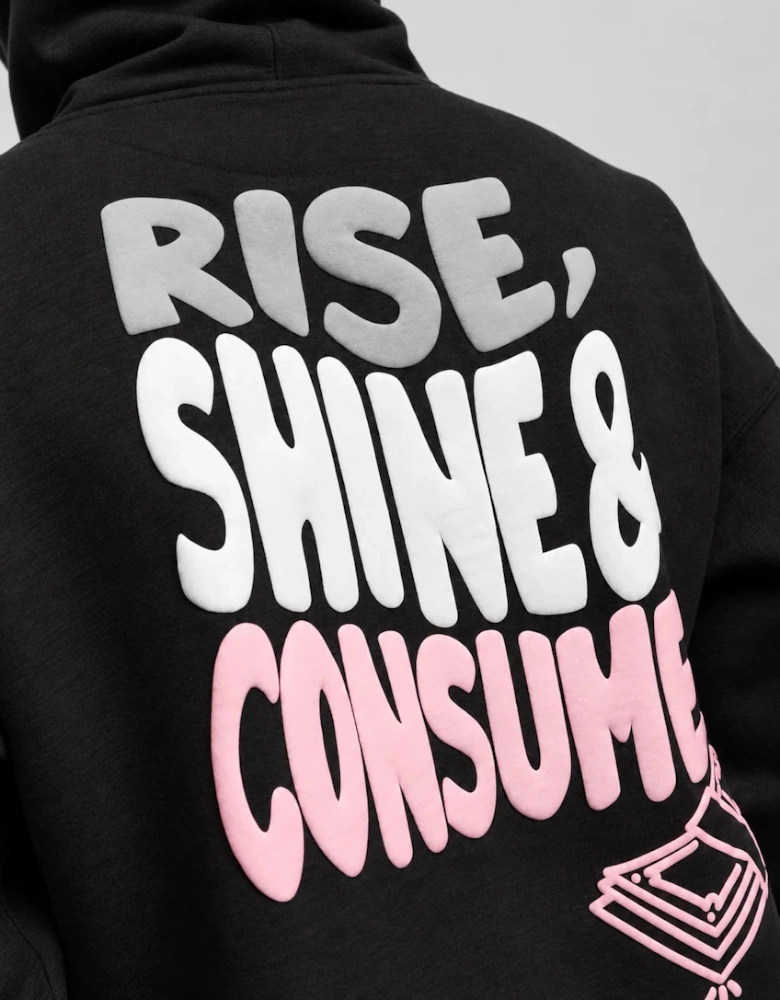 Fresh Flavours Rise Hoodie - Black