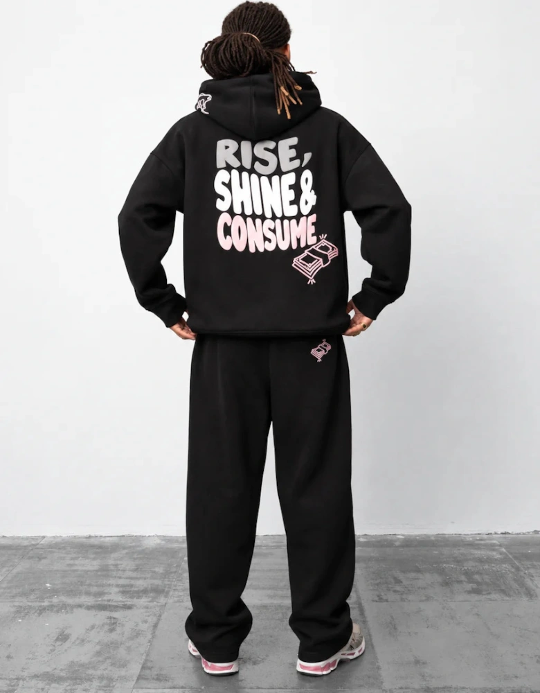 Fresh Flavours Rise Hoodie - Black