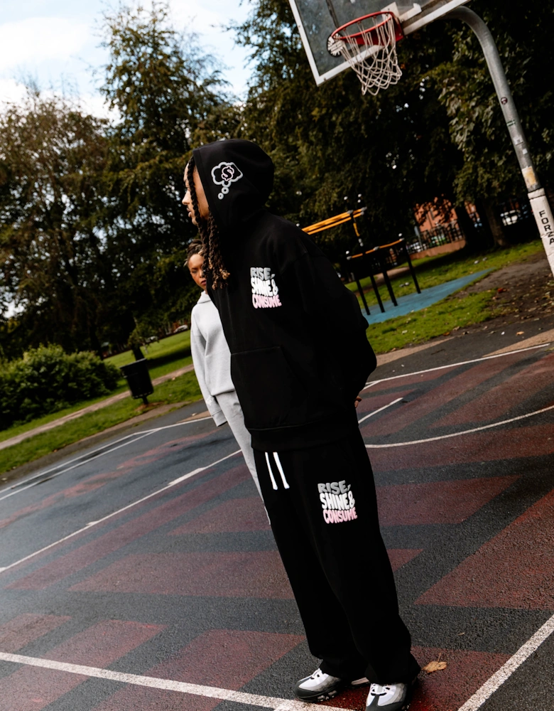 Fresh Flavours Rise Hoodie - Black