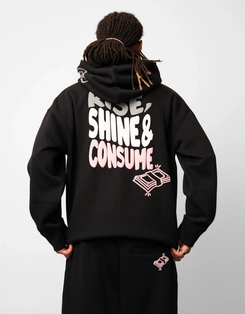 Fresh Flavours Rise Hoodie - Black