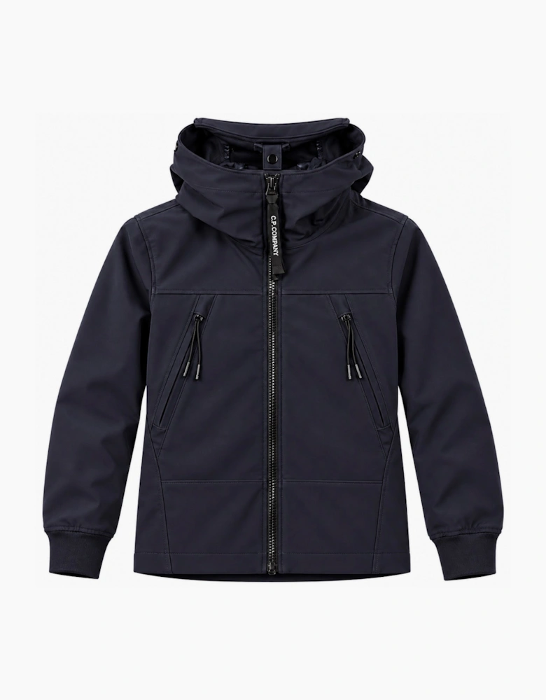 CP COMPANY SOFT SHELL NEOPRENE GOGGLE JACKET CQS002