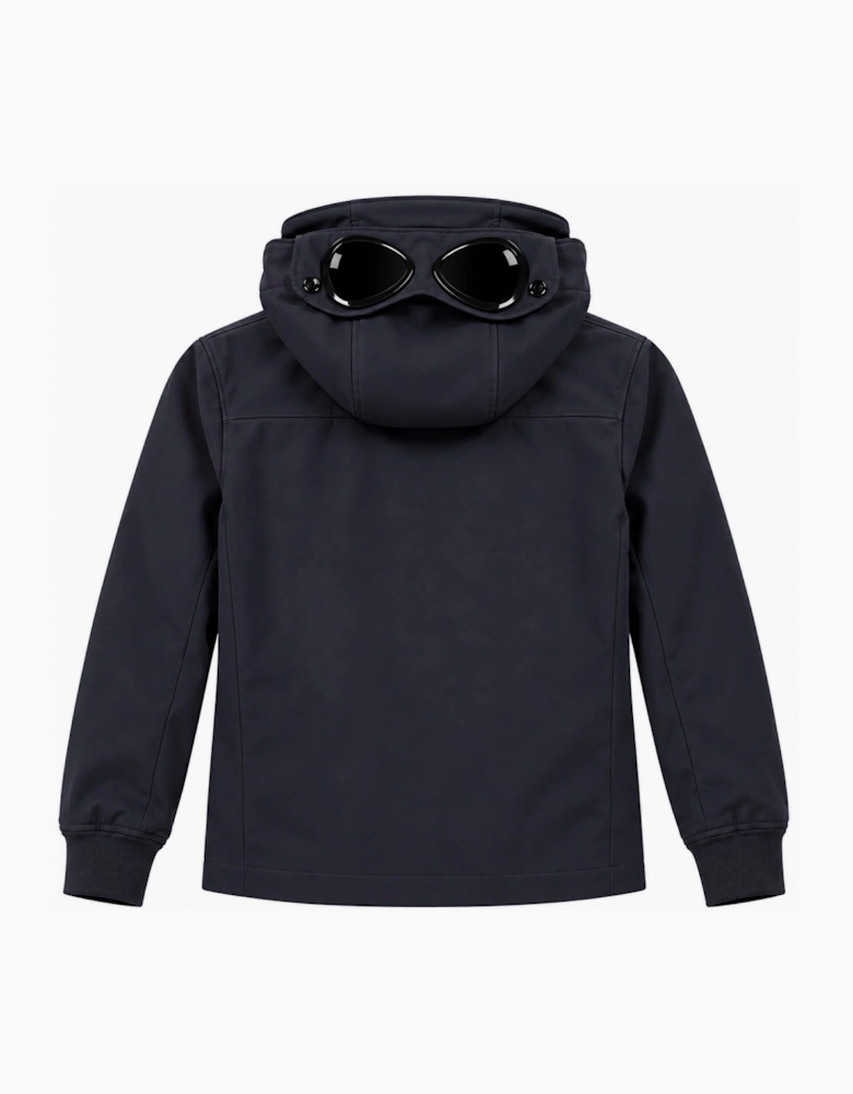 CP COMPANY SOFT SHELL NEOPRENE GOGGLE JACKET CQS002