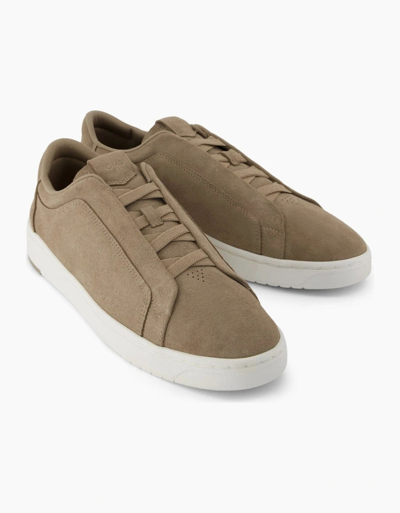 Toms TRVL lite Miles Water Resistant Suede Sneaker Dune