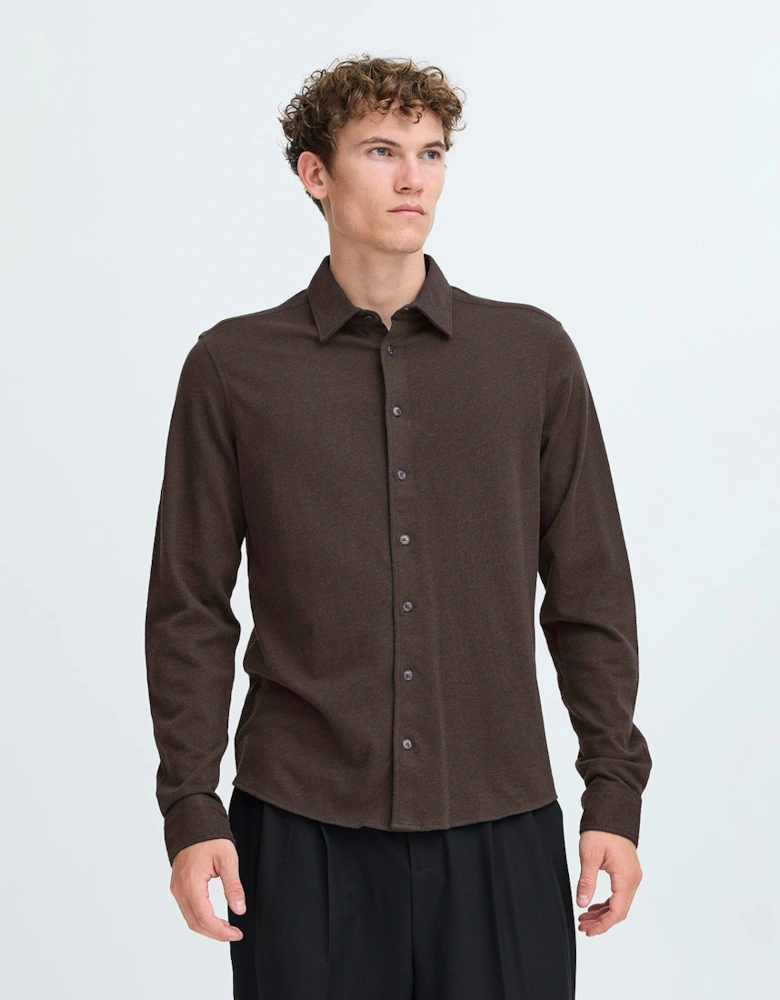 Casual Friday Farkan Stretch Jersey Slim Fit Shirt