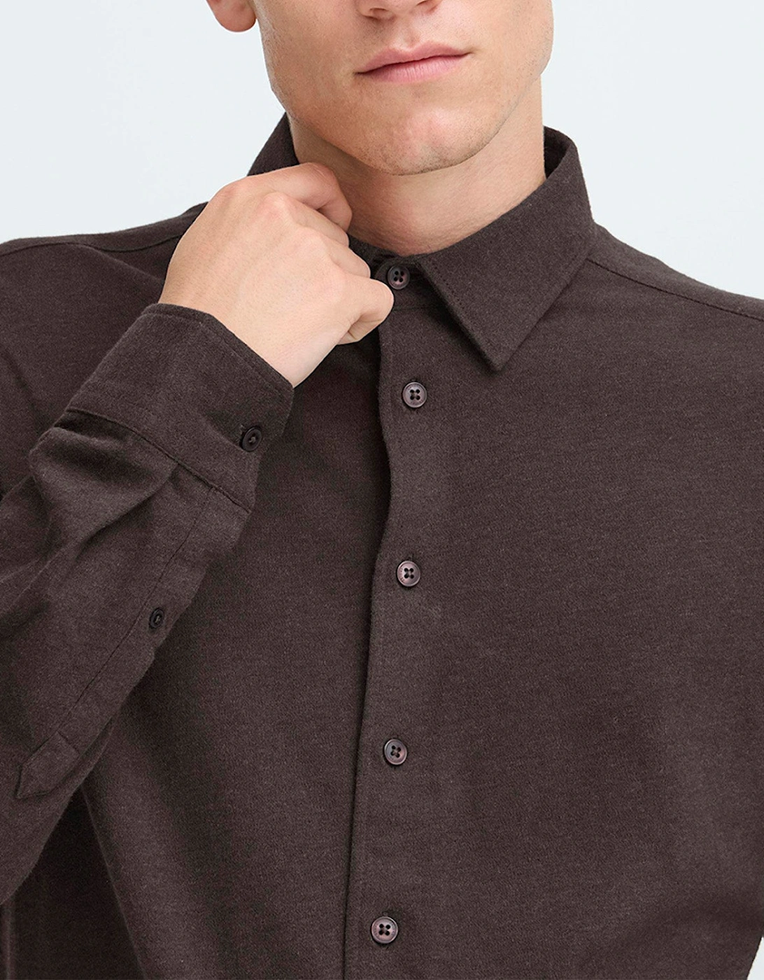Casual Friday Farkan Stretch Jersey Slim Fit Shirt