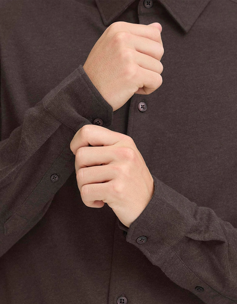 Casual Friday Farkan Stretch Jersey Slim Fit Shirt