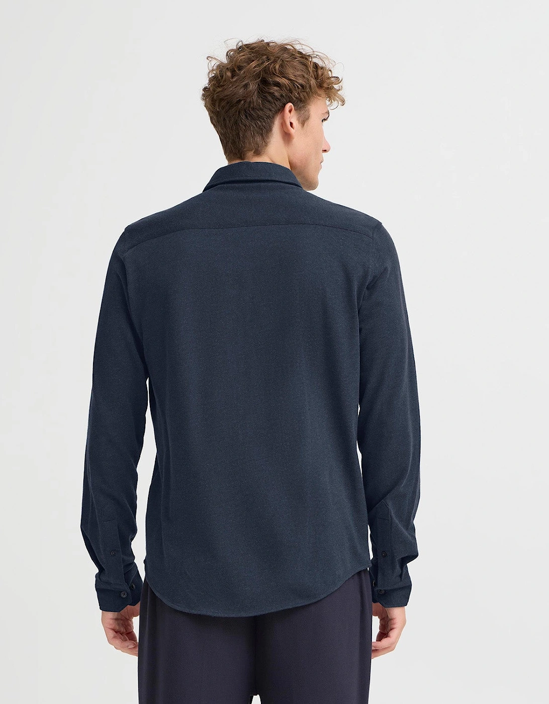Casual Friday Farkan Stretch Jersey Slim Fit Shirt