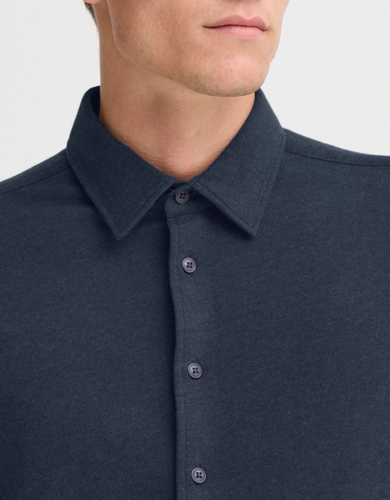 Casual Friday Farkan Stretch Jersey Slim Fit Shirt