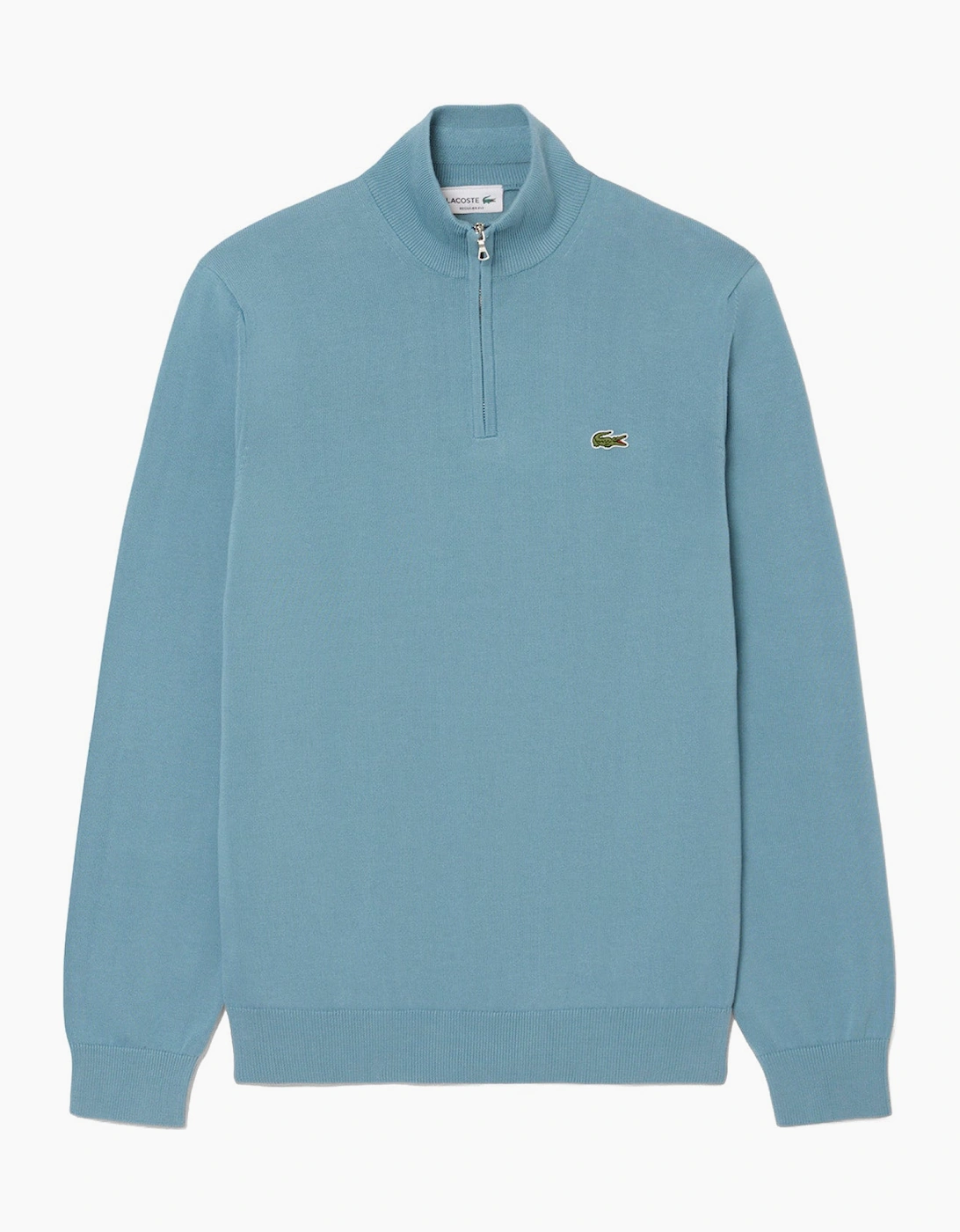 Lacoste AH1980 Quarter Zip Cotton Knit
