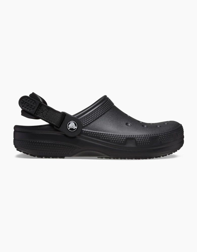 Crocs At Work 209952 Classic Unisex Slip Resistant Work Clogs Black
