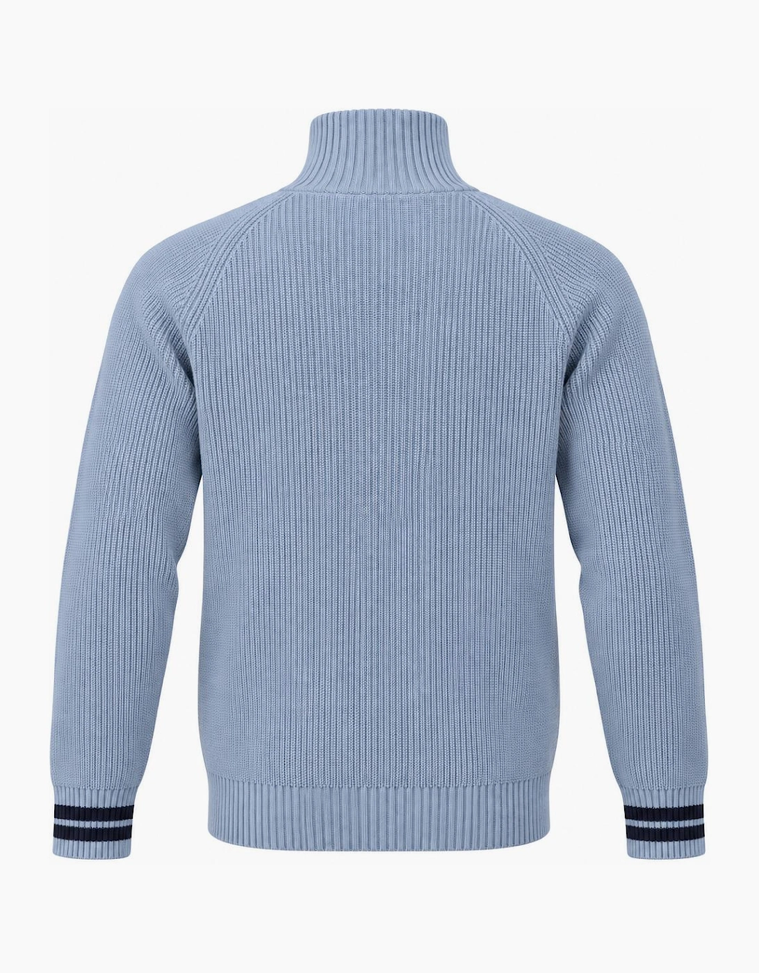Sergio Tacchini Toledo 1/4 Zip Knitted Jumper Country Blue/Maritime Blue