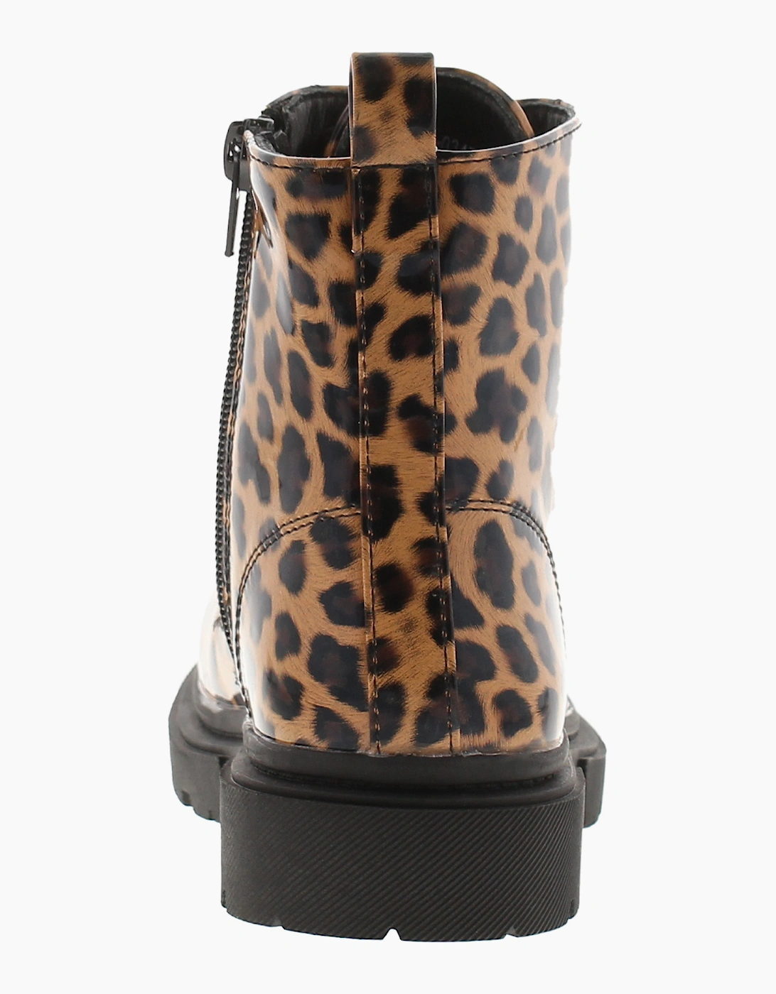 Princess Stardust Girls Boots Ankle Younger Bountie Lace Up leopard UK Size