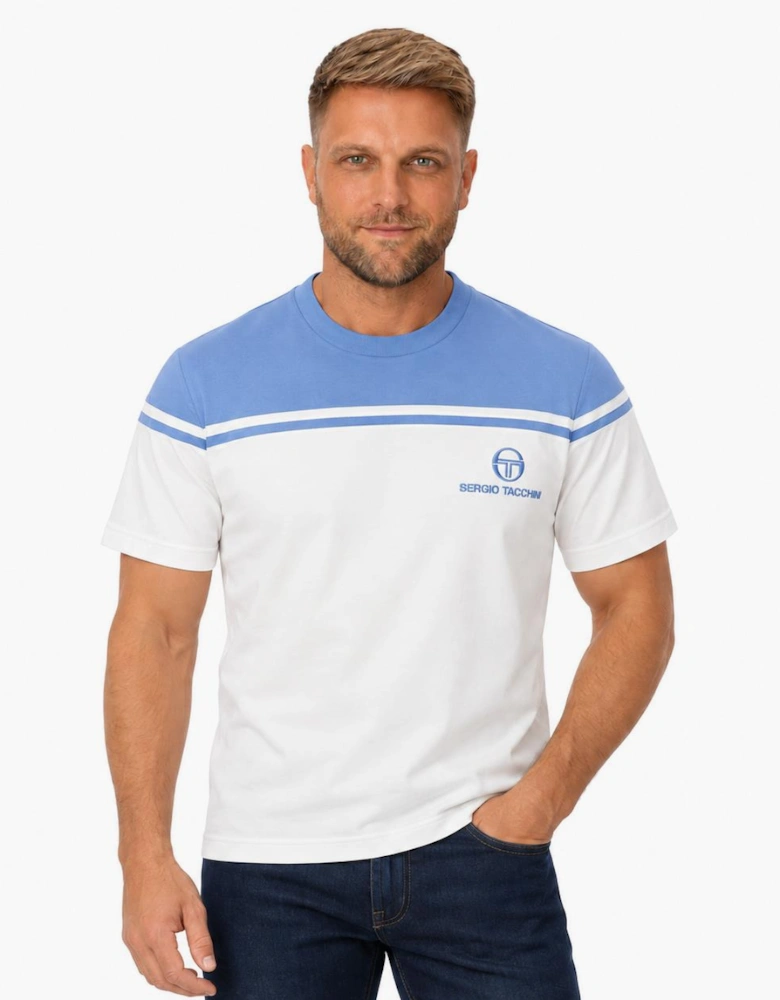 Sergio Tacchini New Young Line T-Shirt Country Blue/Gardenia
